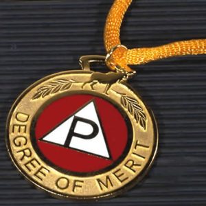 Pilgrim Degree Medallion with Black Case