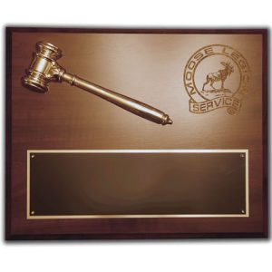 Moose Legion Plaque