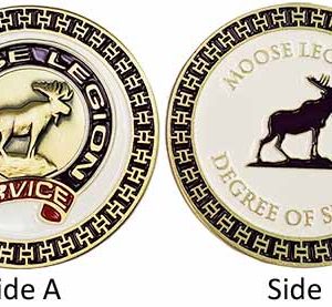 Moose Legion Challenge Coin