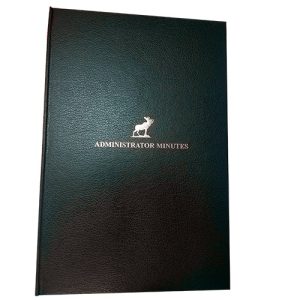 Administrator Looseleaf Minute Binder