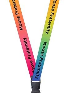 Ombre Moose Detachable Lanyard
