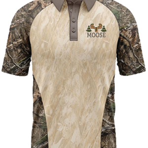 Moose Mossy Oak Camo Polo