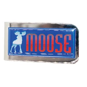 Moose Money Clip Color Imprint