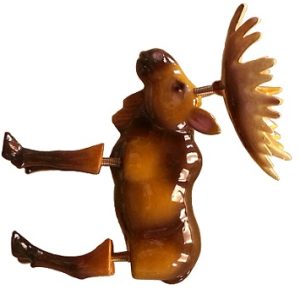 Wild Moose Bobble Magnet