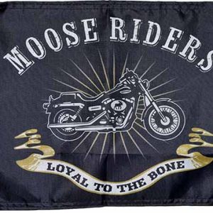 Moose Riders Flag
