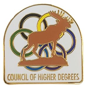 Council of Higher Degrees Pin