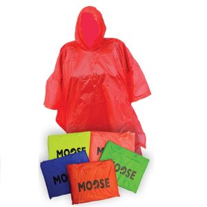 Moose Reusable Rain Ponchos