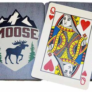 Moose playing cards