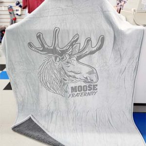 Sherpa Blanket Moose Fraternity