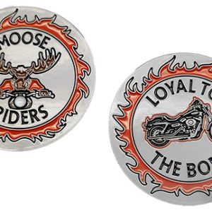 Moose Riders Challenge Coin