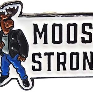 Moose Strong Lapel Pin