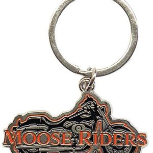 Moose Riders Motorcycle Key Chain