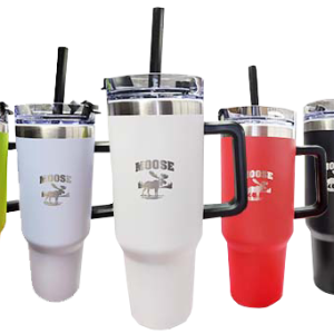 Moose Tumbler w/Straw