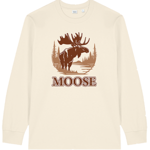 Moose Tone on Tone Long Sleeve Shirt