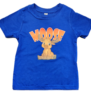 Royal Blue Moose Toddler T-Shirt