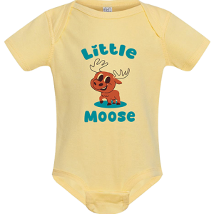 Little Moose Banana Onesie