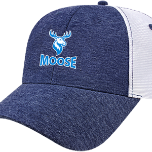 Moose Navy White Jersey Cap