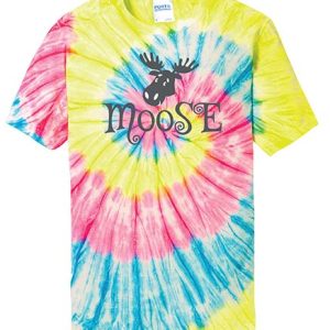 Neon Rainbow Tie Dye Shirt