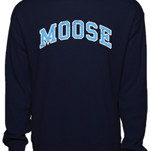 Navy Waffle Moose Crew
