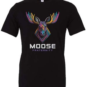 Multi Color Moose Fraternity T-Shirt