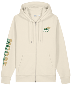 Moose Beige Hooded Jacket