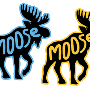Moose Custom Cutout Decals
