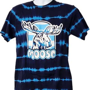 Moose Fraternity Striped Tie Dye Tee
