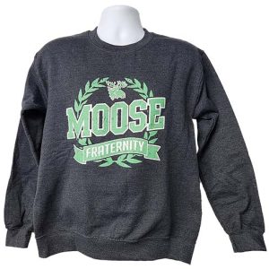Moose Fraternity Crew Sweatshirt