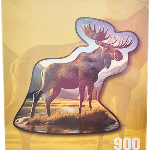 Moose Shaped Puzzle