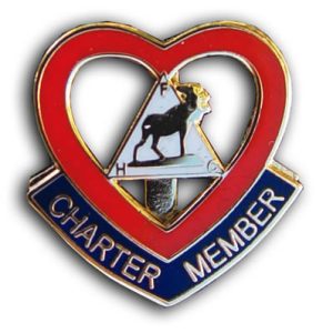 Chapter Charter Member Pin