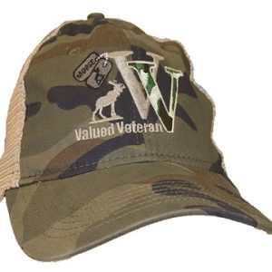 Valued Veterans Camo Cap