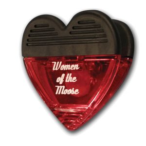 WOTM Red Heart Magnetic Clip