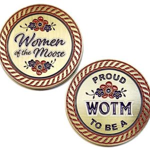 Women of the Moose Challenge Coin