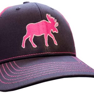 Moose Hot Pink/Charcoal Cap