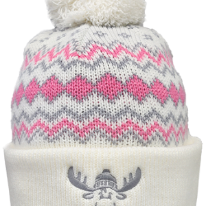 Moose Beanie with Pom