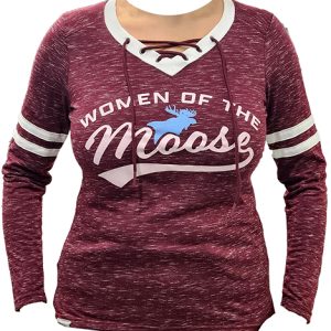 Women of the Moose Laced Long Sleeve Tee