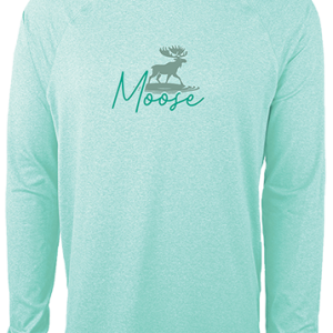 Moose Seafoam Hooded Long Sleeve