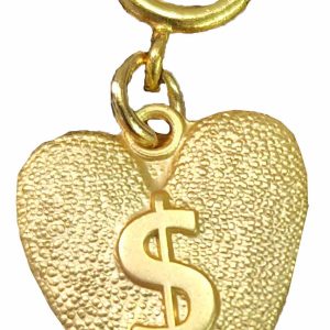 Treasurer Charm - Gold Plate