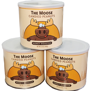 Moose Candied Honey Roasted Peanuts