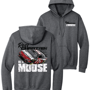 R Chastain Moose Racing Hoodie