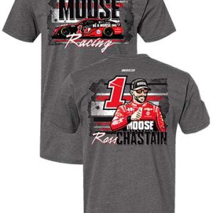 Ross Chastain #1 Gray T-Shirt